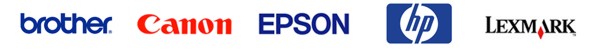 Brother, Canon, Epson, HP a Lexmark